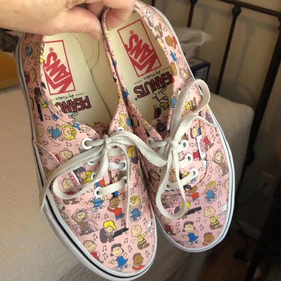 Vans Shoes Vans Peanuts Gangs All Here Dance Party Shoes Womens Sz